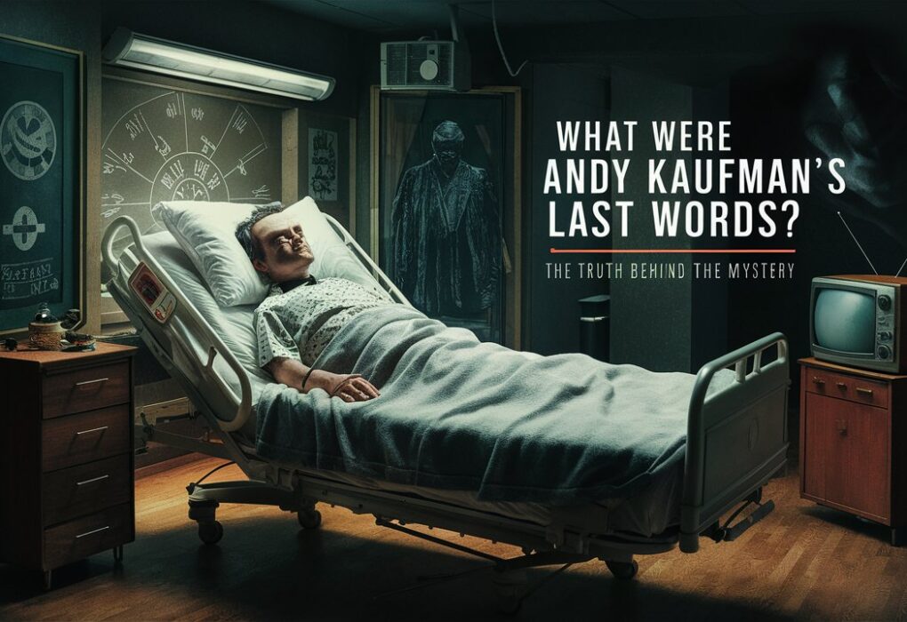 andy kaufman last words